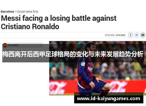 梅西离开后西甲足球格局的变化与未来发展趋势分析 梅西离开后西甲足球格局的变化与未来发展趋势分析