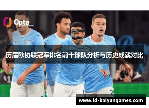 历届欧协联冠军排名前十球队分析与历史成就对比