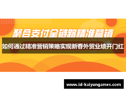 如何通过精准营销策略实现新春外贸业绩开门红 如何通过精准营销策略实现新春外贸业绩开门红
